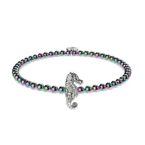 Reef | Unicorn Silver | Seahorse Charm Bracelet
